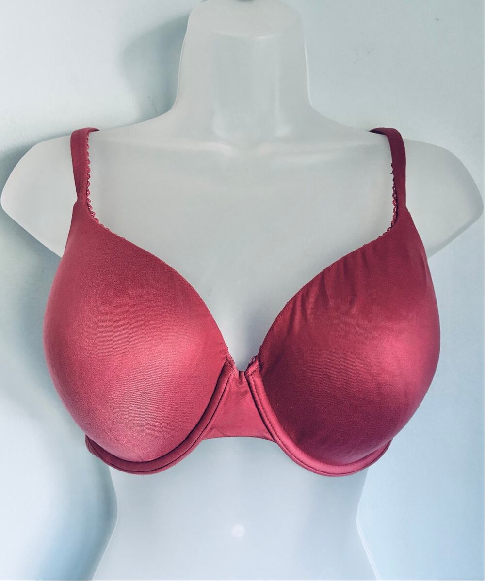 Victoria's Secret Body By Victoria Lined Perfect Coverage Bra 34DD Pink